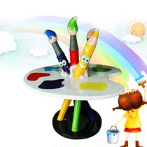 Childrens paradise FRP toy game table Beaded hand painting table Playground Kindergarten equipment original factory