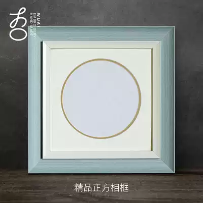 Three-dimensional embroidery DIY framed frame European-style boutique photo frame square creative wall-hanging photo wall resin decorative picture frame
