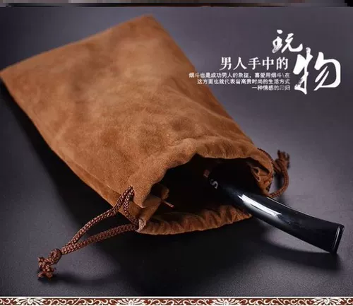 Старомодная ретро высококлассная медная курительная трубка, полный комплект