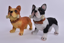 Simulation French Dou floor-standing ornaments shop courtyard living room decoration housewarming and wealth crafts