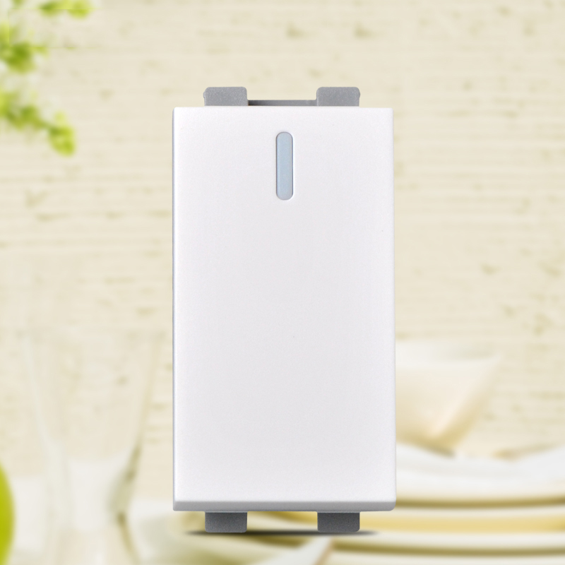 Deforce West 120 Type Switch Socket Wall Panel CD301 Small double cut switch module Three used