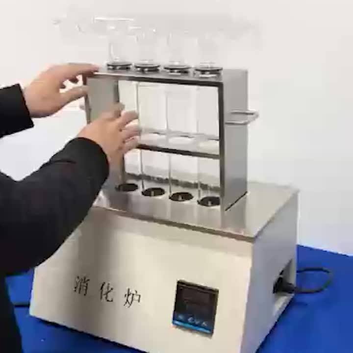 Kdn08c Laboratory Kjeldahl Distillation System Temperature