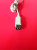 The section where the new WII power cord connects to the wii console