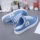 Парусиновая обувь; женская верхняя одежда на полуприлегающем каблуке; новинка 2025 года; сезон весна-лето; дышащие белые туфли на плоской подошве без каблука "ленивый шаг" mini 3