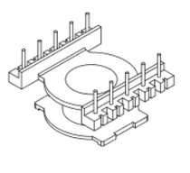 EQ25 vertical 5 5 high frequency core skeleton Power core bakelite skeleton Ten sets one pack