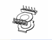 POT3324 Transformer core skeleton single groove vertical 5 5 YTH-3304 ten sets of one pack