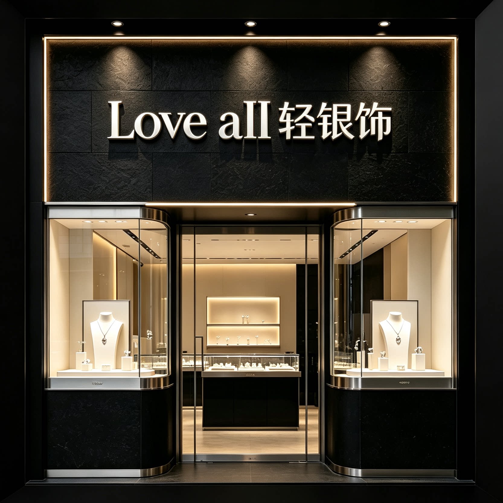 Love all 轻银饰