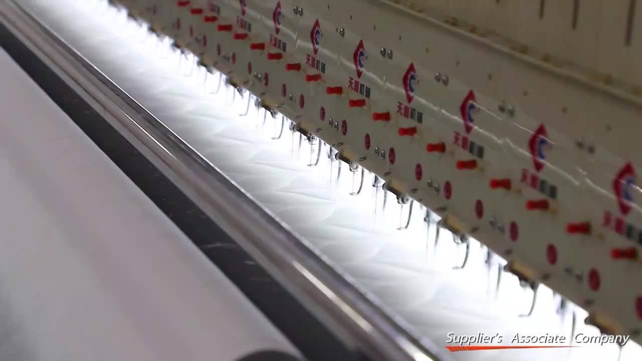 Good Quality White Custom Embroidered Logo Bed Sheet Set Hotel Bedding