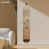 Зеркало в полный рост для дома, настенное зеркало в полный рост, тонкая рама, крючок, гостиная, зеркало в полный рост, настенное крепление по индивидуальному заказу