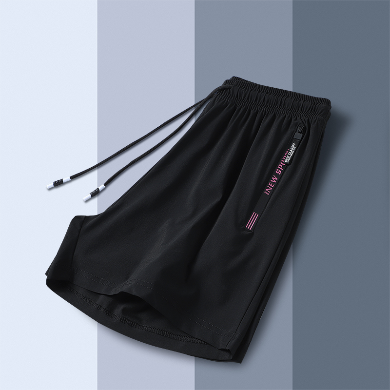 Outdoor Quick-Dry Pants for Men and Women, Summer Elastic Half-Pants, Breathable Sports Running Shorts, Ice Silk Quick-Dry Rafting Shorts