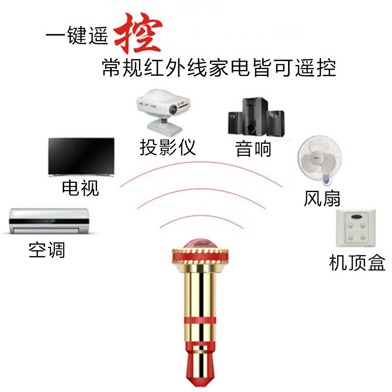 Mobile Phone Infrared Transmitter Huawei Oppo Xiaomi Vivo Apple Anzootg Universal Remote Control Elf Plug