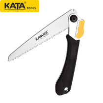 Kada KATA folding saw 8 inch hand saw household woodwork saw garden pruning saw three-edged tooth grinding KT42030