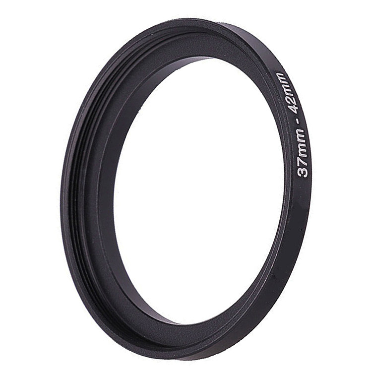 37-42mm Filter Adapter Ring 37 Lens To 42 Filter 37 Male to 42 Female Thread Small to Large