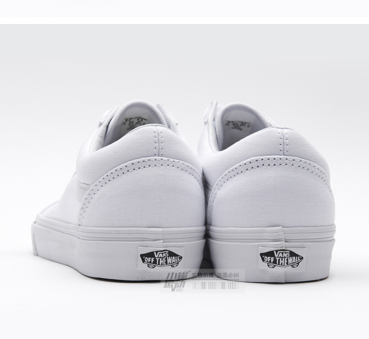 Xiao Cui thể thao VANS Fans mô hình cổ điển oldskool giày vải giản dị giày nhỏ màu trắng VN000D3HW00 giày the thao