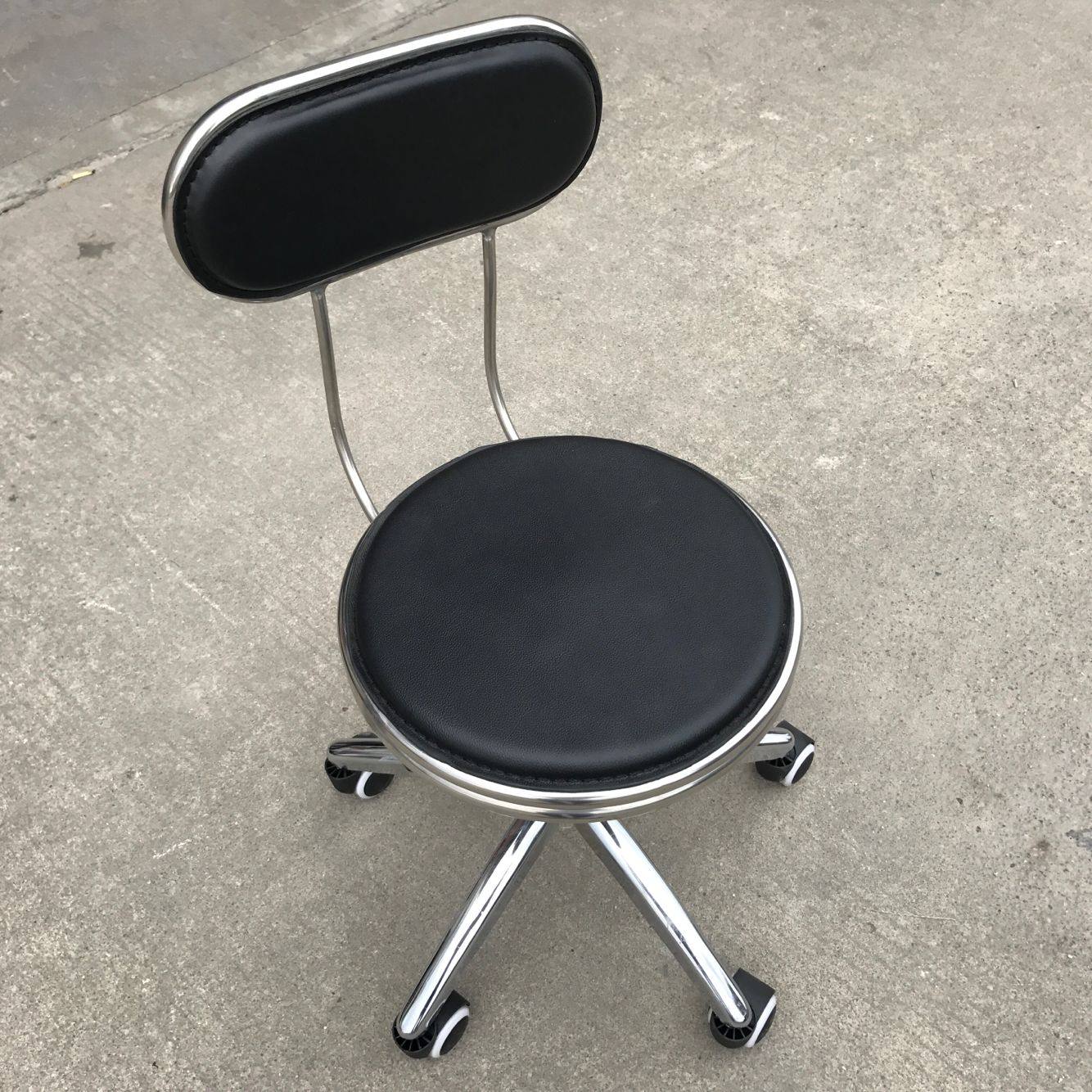 Beauty Stool Lift Swivel Backrest Chair Medecor Stool Bench Big Bench Bar Chair Hair Salon Round Stool
