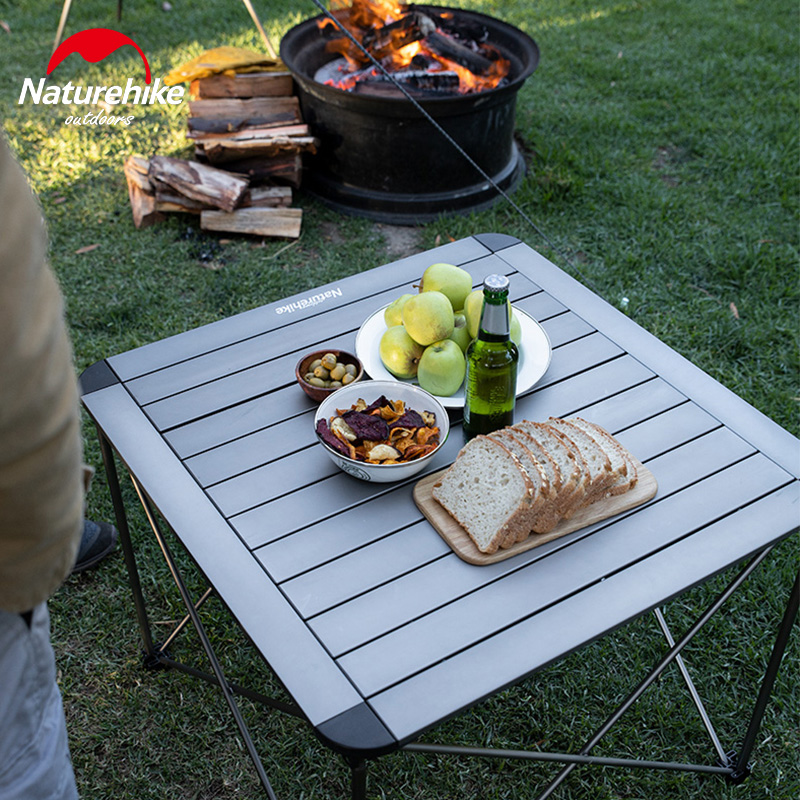 Naturhike Norway Customer Outer folding table aluminium alloy picnic portable camping table Field barbecue table and chairs