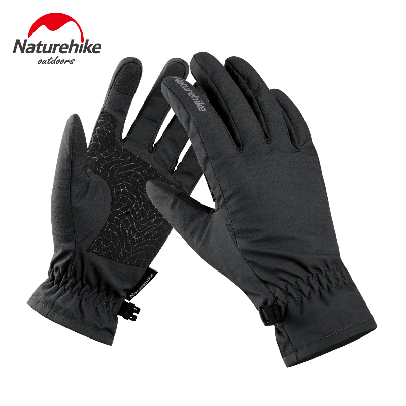 NH touch screen gloves male and female winter warm hiking windproof anti-cold and waterproof outdoor riding sports gloves thickened