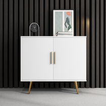 Shoe cabinet home door porch cabinet simple modern large capacity locker Nordic creative light luxury porch storage cabinet