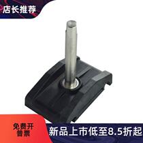 With shank round double track clip nylon round double clamp center distance 66mm conveyor line bracket accessories double round clamp
