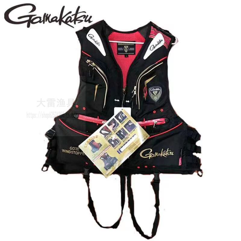 2024 New Model Sea Fishing Vest Gm-2184 Vest-Style Fishing Life Jacket Fishing Vest