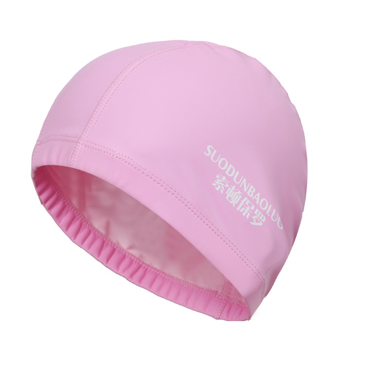 Women's large swimming cap PU coating Male adult Men's long hair waterproof plus size non-le head swimming cap Female hat