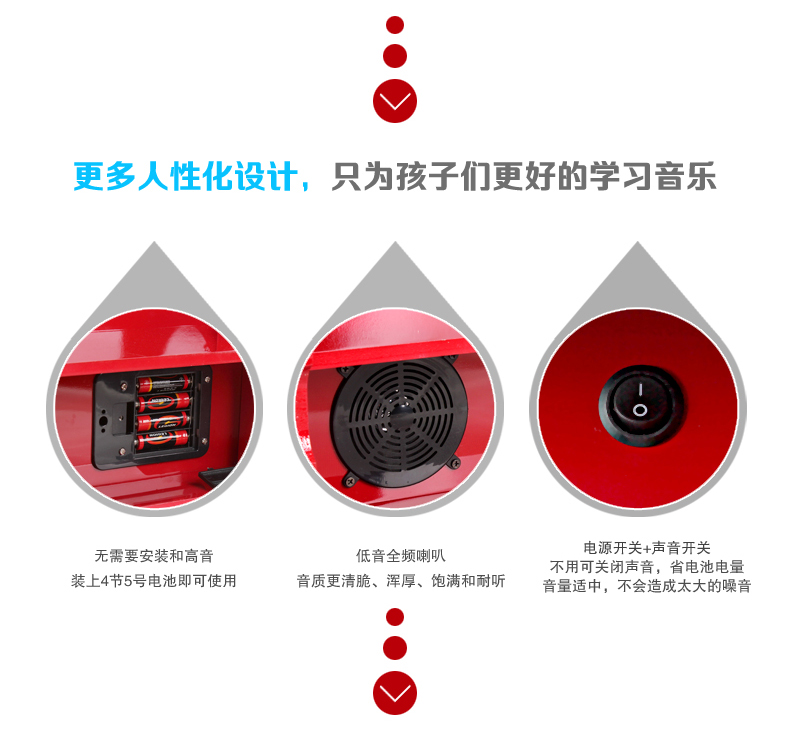25 phím đàn piano nhỏ bé giáo dục sớm câu đố piano gỗ Bàn phím đồ chơi trẻ em có thể chơi quà tặng cho người mới bắt đầu - Đồ chơi nhạc cụ cho trẻ em đàn piano mini cho bé