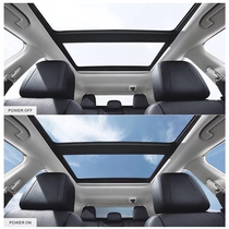 Explosion protection bulletproof liquid crystal power cut frosted electrifying transparent projection glass film intelligent electric control car dimming glass
