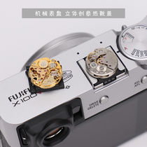 Metal Mechanical Hot Shoe Cover Creative Stereoscopic Cartoon Camera Cute Decoration Universal Dust Cover