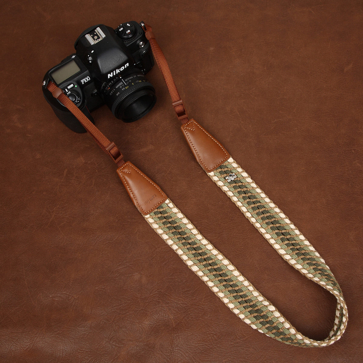 cam-in Weaving Universal Single-Red Digital Camera Strap Micro Single Photography Shoulder Strap Cam8737