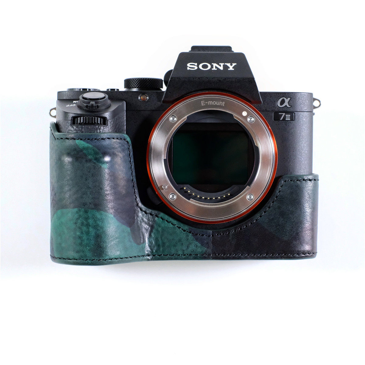 Cam-in sony a7rm2 camera leather protective cover italian vegetable tanning head layer cowhide LCP-003