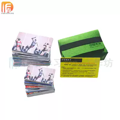 Guide Icebreaker card 2 0 Action learning visual guide tool(100 sheets set of PVC material)