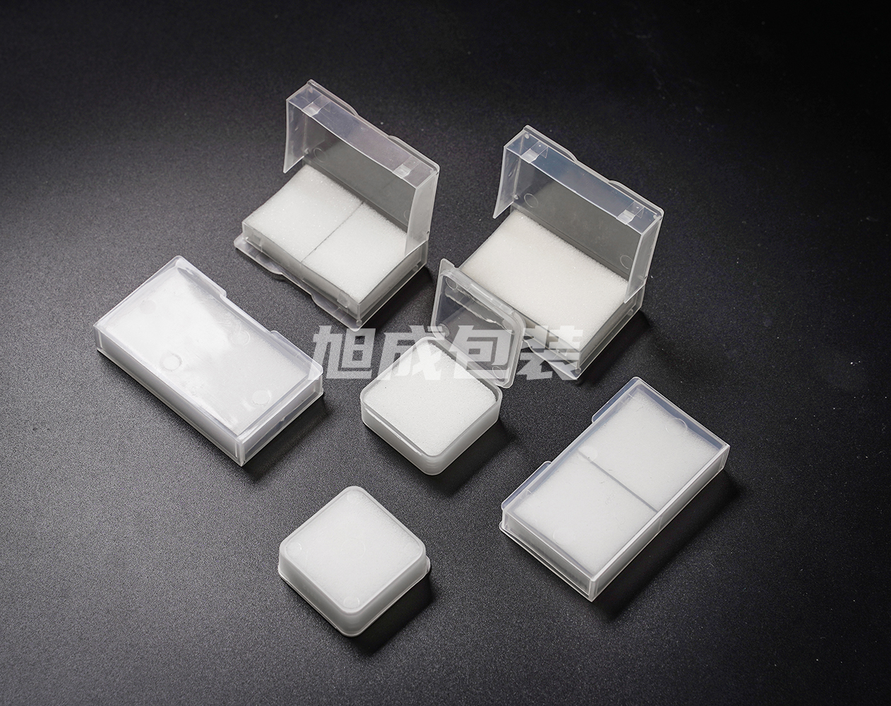 Diamond blade box PCD diamond blade box with sponge CNC knife box plastic plastic packaging box