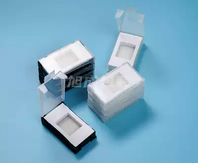 Single open carbide blade box knife box knife box single-sided push CNC blade box milling blade plastic packaging box