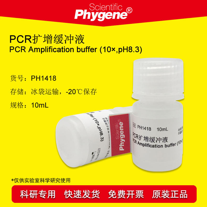 PCR扩增缓冲液 10&times;PCR Buffer pH8.3 10mL [PH1418  PHYGENE]