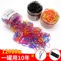 Children disposable rubber band large thick hair ring baby do not hurt hair rubber ring tie hair band head rope hair ornaments