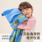 Демисезонная детская пижама для мальчиков, хлопковый комплект, тонкий лонгслив