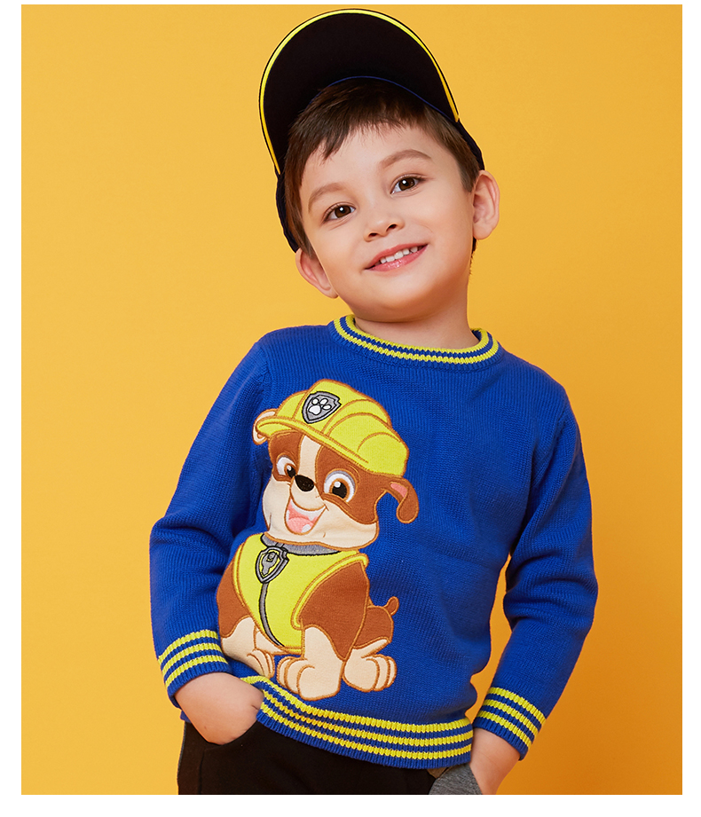 Paw Patrol 汪汪隊立大功 兒童保暖套頭針織毛衣 多款史低69元包郵（需領(lǐng)券）