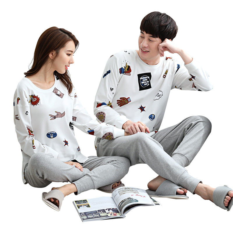 Pyjama mixte en Coton à manches longues - Ref 3006126 Image 5