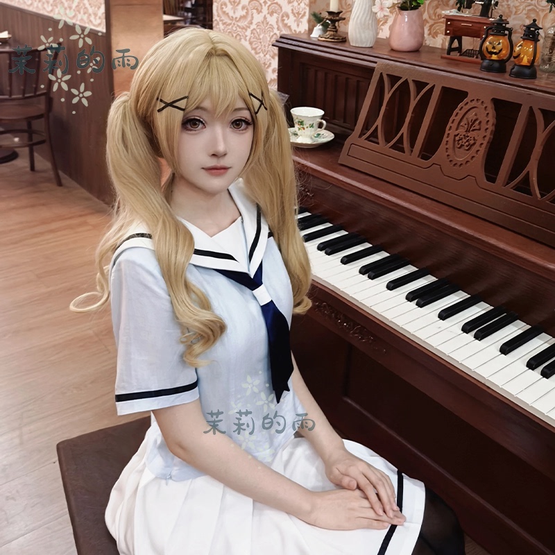 Jasmine's Rain Bang Dream Hanasakigawa Summer Uniform Anime Style