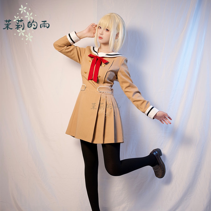 Jasmine's Rain Bang Dream Hanasakigawa Winter Uniform Cosplay Anime Same Style