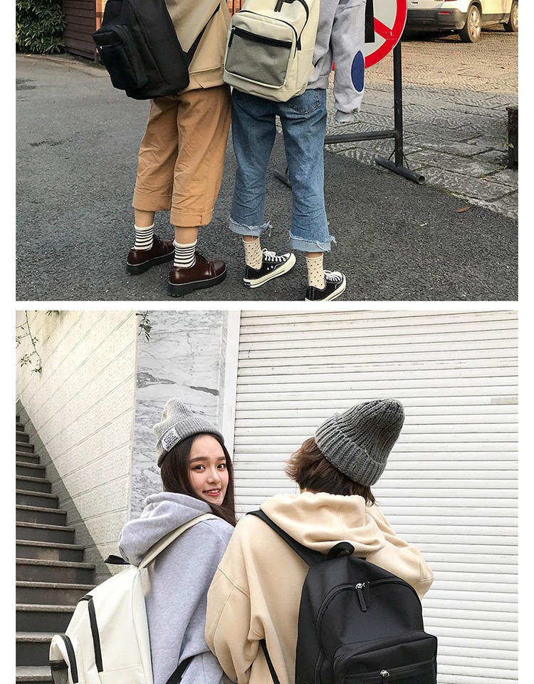 Street beat bag nữ phiên bản Hàn Quốc của học sinh trung học Harajuku ulzzang siêu lửa ba lô thủy triều đơn giản vascara balo
