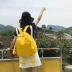 Túi xách nữ dễ thương phiên bản Hàn Quốc của học sinh trung học Harajuku ulzzang đơn giản và đa năng balo nữ hàn quốc Ba lô