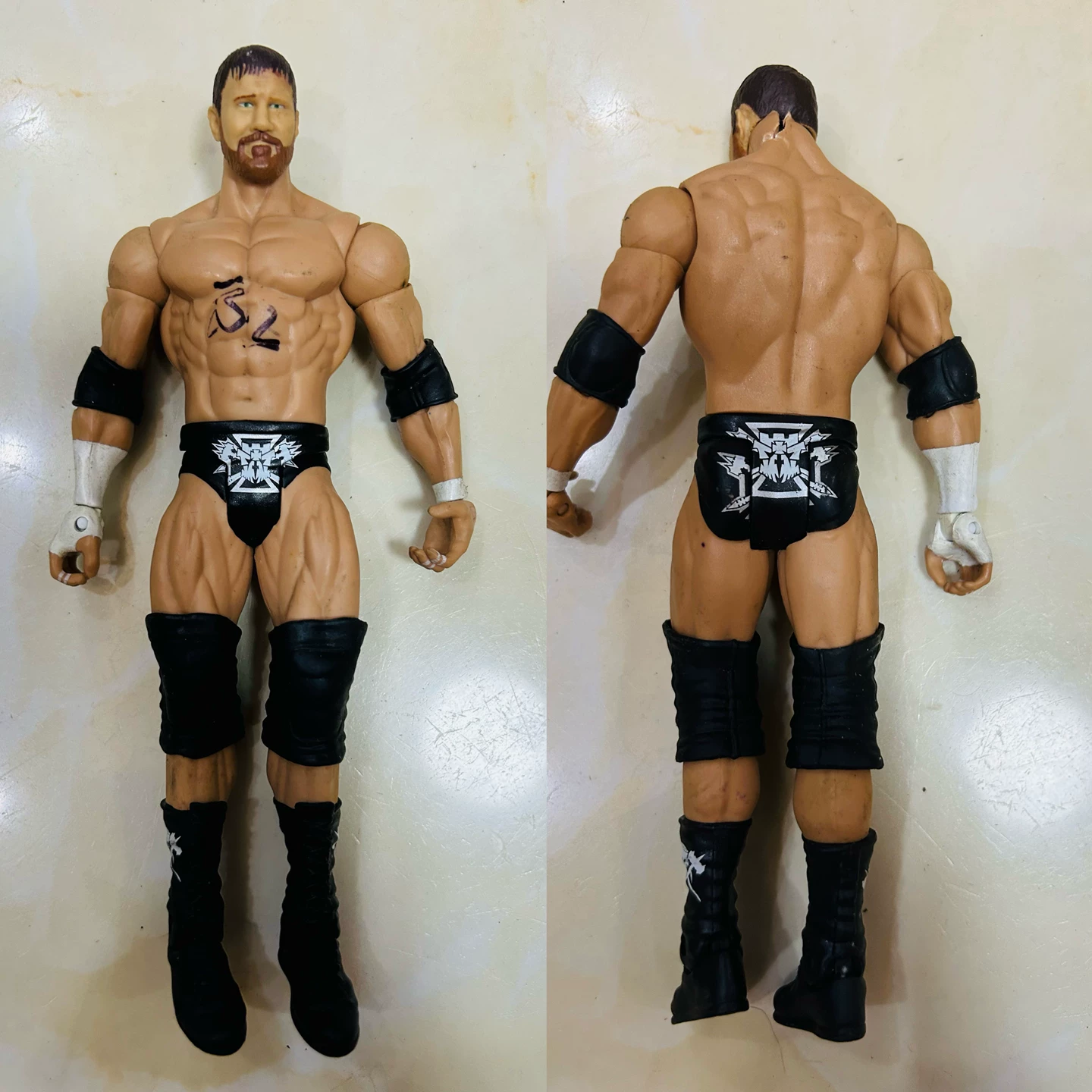 Мателл, wrestler, кукла, подвижная мини-фигурка, 7 дюймов