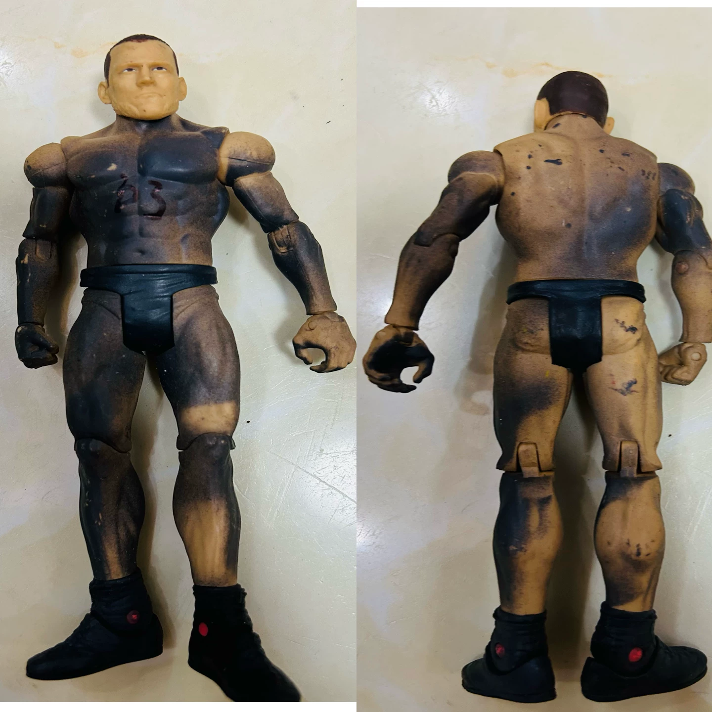 Мателл, wrestler, кукла, подвижная мини-фигурка, 7 дюймов