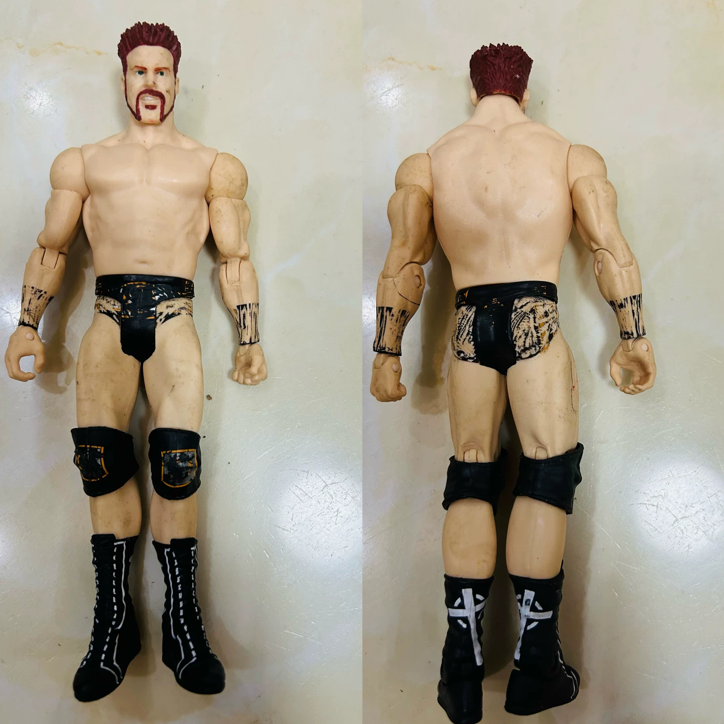 Мателл, wrestler, кукла, подвижная мини-фигурка, 7 дюймов
