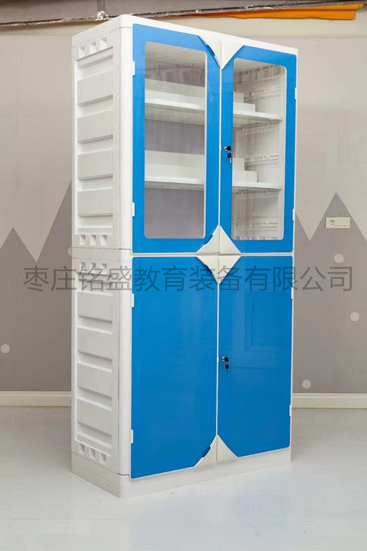School Laboratory Aluminum Wood Instrument Cabinet Steps Drug Cabinet Cabinet PP Instrument Cabinet
