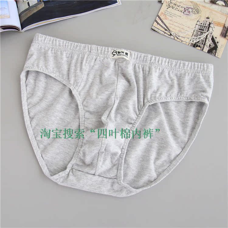 Tam giác đồ lót nam eo cotton nam cotton mỏng phần thoáng khí đồ lót trung niên bán buôn quần nam đồ lót nam giá rẻ