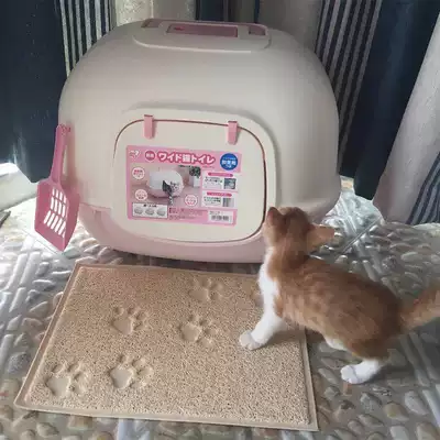 ALICE cat litter basin Large semi-fully enclosed cat litter basin Shit basin IRIS cat toilet anti-splash