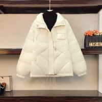 Rice White [бренд -счетчик скидка на скидку женского подлинного высокого высокого уровня преодоления зимнего взрыва]