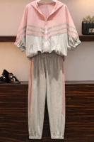 Розовый летний комплект, в западном стиле